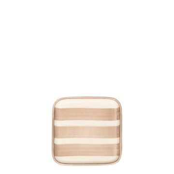 Lido - Righe small plate quadrato by Zafferano