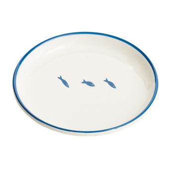 Lido - Fish plate piano by Zafferano