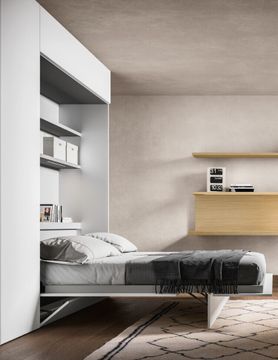 Bed Module With Fold Away Base by Zalf