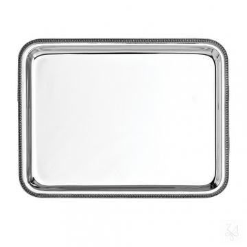Rectangular Tray - Model Impero - 45x35cm - Without Handles by Zaramella Argenti srl