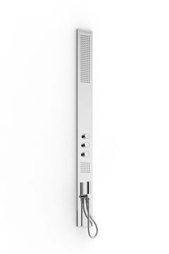 Obliqua - Buit-in multifunctional shower column (with Flyfall ®) by ZAZZERI