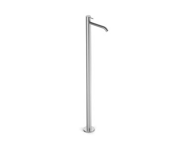 Z316 - Column-mounted single lever washbasin mixer by ZAZZERI