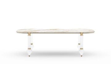 Velovis Dining Table by ZEBRANO