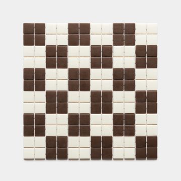Cheque Marmot + Milk by Zia Tile
