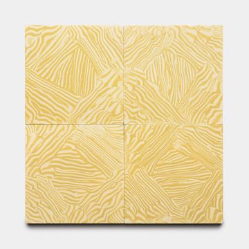 Currents Mustard + Solar 8x8 by Zia Tile - view 2