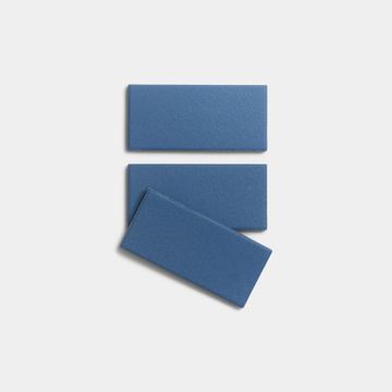 Iconic Blue 2x4 by Zia Tile - view 3
