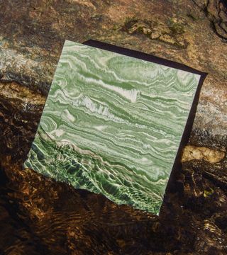 River Olivine + Bone 8x8 by Zia Tile - view 2