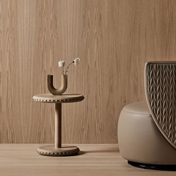 Embellish Studded Lamp Table by Zuster