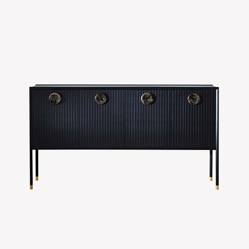 Halo Tall Buffet with Glass handles by Zuster
