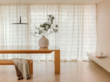 COPENHAGUE - PERNILLE - Embroidered fabric for curtains by Élitis - view 2