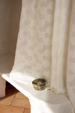 COPENHAGUE - PIA - Embroidered fabric for curtains by Élitis - view 3