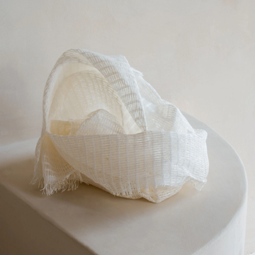 ÉPHÉMÈRE - KOZO - Solid-color linen and cotton paper fabric by Élitis - view 3