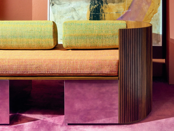 EXCENTRIC - ANDY - Jute fabric by Élitis - view 2