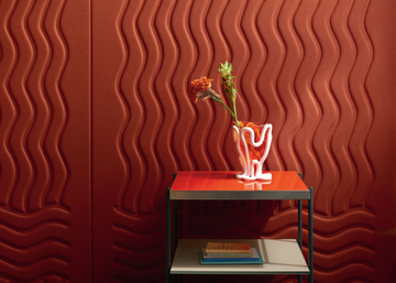 FORMS - WAVE FLANELLE - Wool wall fabric by Élitis - view 3