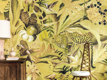 MATIÈRES VÉGÉTALES - COSTALEGRE - Vinyl wallpaper by Élitis - view 2