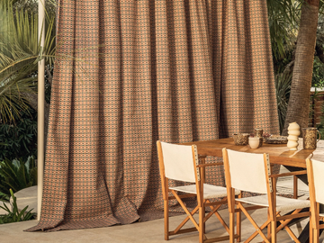 VENICE BEACH - PASADENA - Fabric with graphic pattern by Élitis - view 2