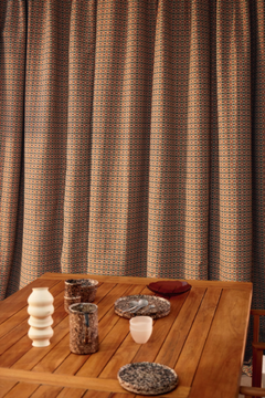 VENICE BEACH - PASADENA - Fabric with graphic pattern by Élitis - view 3