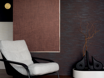 VESTIAIRE MASCULIN - L'INCONTOURNABLE - Solid-color jute wall fabric by Élitis - view 2