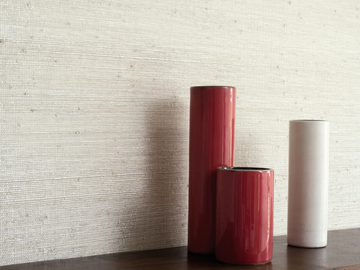 FASTE - Fire retardant raffia wallpaper by Élitis - view 2
