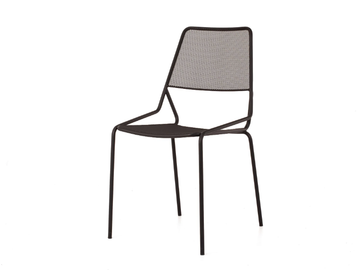 ARCO - Stackable powder coated steel chair by 5A Design