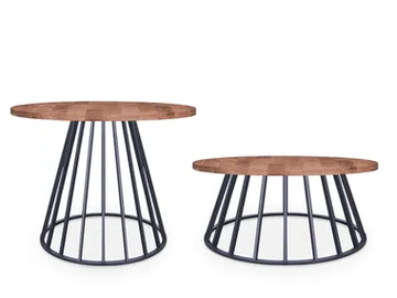 BASKET METAL - Round metal coffee table by 5A Design