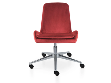 DOLPHIN 5 WAYS - Swivel fabric office chair with 5-Spoke base by 5A Design