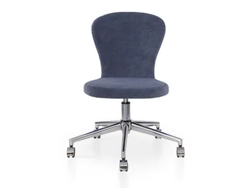 HERA 5 WAYS - Height-adjustable swivel fabric office chair with 5-Spoke base by 5A Design
