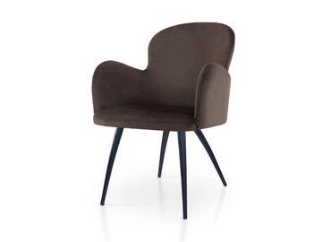HERA TIFFANY - Fabric chair with armrests by 5A Design