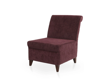 OTTOMAN - Upholstered fabric armchair by 5A Design