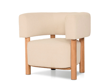 PANAMA - Fabric easy chair with armrests by 5A Design