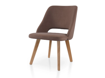 PARADISE OAK - Fabric chair by 5A Design