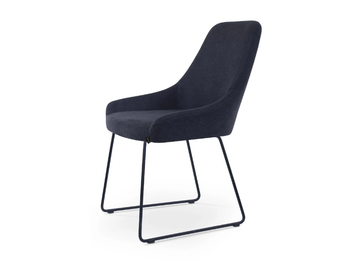 PREMIERE SLED - Sled base fabric chair by 5A Design