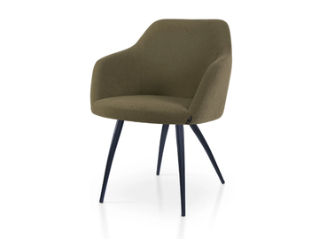 PREMIERE TIFFANY - Fabric chair with armrests by 5A Design