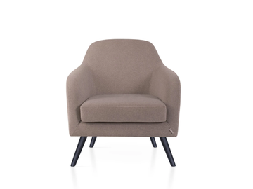 PREMIERE - Upholstered fabric armchair with armrests by 5A Design