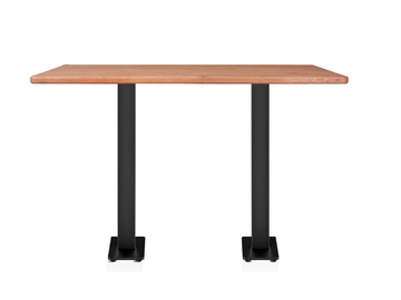 VENUS SQUARE - Rectangular wooden high table by 5A Design