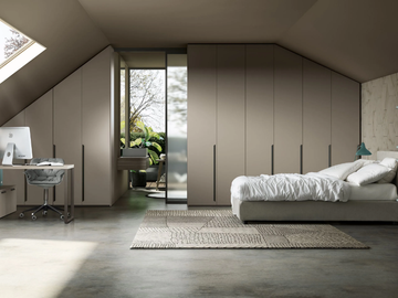 INTERMEZZO - Custom wooden wardrobe by Adok