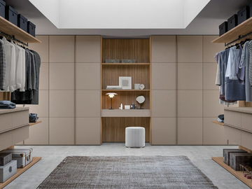SOFT - Sectional Eco-leather wardrobe by Adok