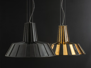BUDÌN - Ceramic pendant lamp by Aldo Bernardi