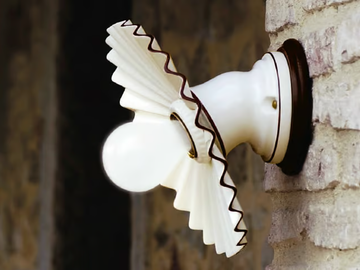CAPPE - Wall lamp with fixed arm by Aldo Bernardi
