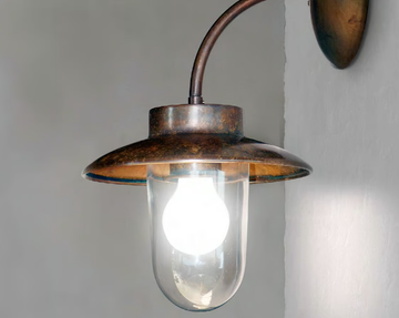 TRAVIATA - Metal wall lamp with fixed arm by Aldo Bernardi