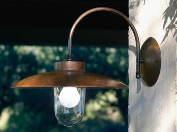 TRAVIATA - Metal wall lamp with fixed arm by Aldo Bernardi