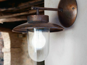 TRAVIATA - Metal wall lamp with fixed arm by Aldo Bernardi