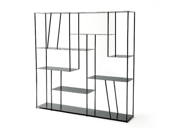 KANATO - Open metal bookcase by AMPM