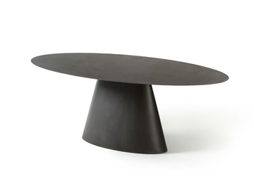 MAYRA - Oval plate table by AMPM
