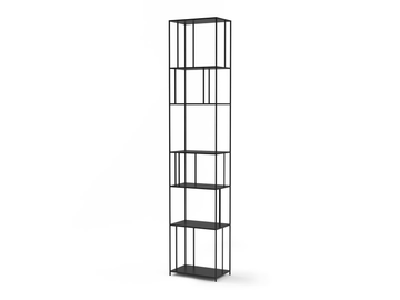 PARALLEL - Open metal bookcase by AMPM
