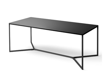 ROMY - Rectangular metal table by AMPM