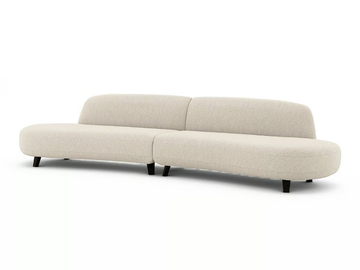 ROSEBURY - 6 seater fabric sofa by AMPM