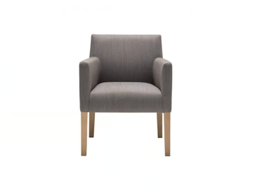 ANNA EASY CHAIR BU1405 - Upholstered chair with armrests by Andreu World