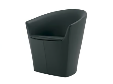 BRANDY BU2991 - Upholstered easy chair with armrests by Andreu World