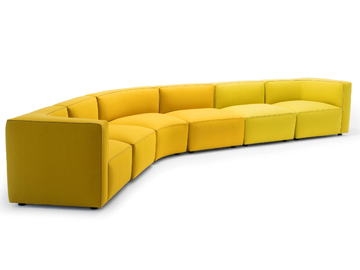 DADO - Modular sectional fabric sofa by Andreu World